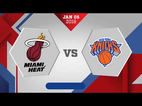New York Knicks vs Miami Heat: January 5, 2017