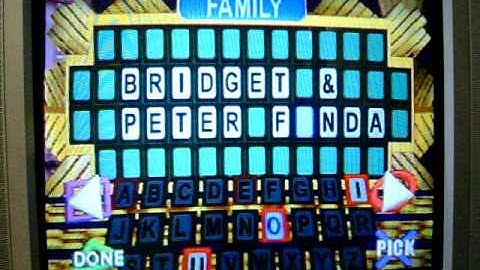 Playstation Wheel of Fortune Run Game 26 Part 2