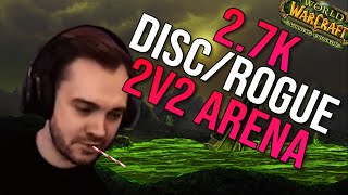 Surviving like Bear Grylls as Rogue\/Disc | Hydra WoW TBC Arena