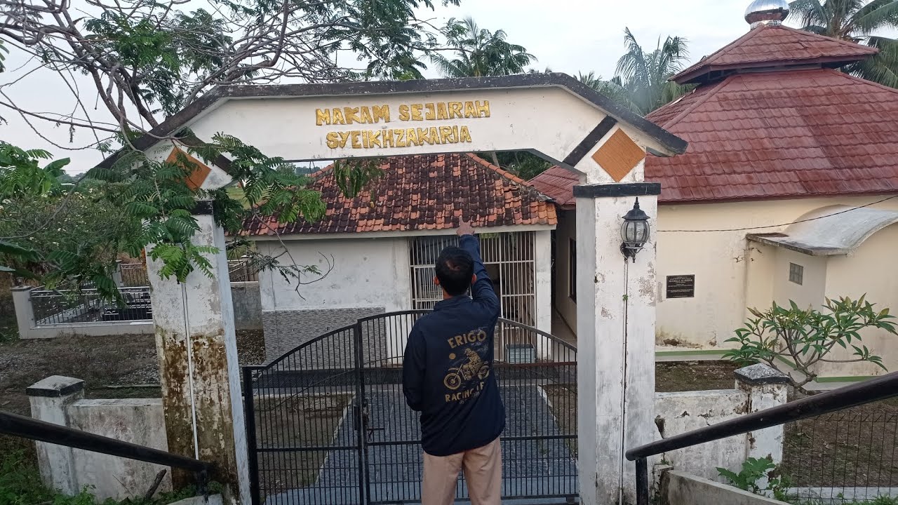 makam syekh haji abdul fattah dan syekh zakaria cabang bungin