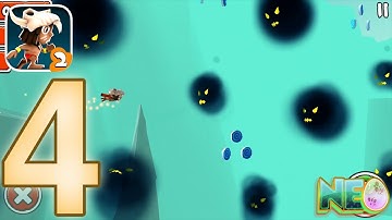 Manuganu 2: Gameplay Walkthrough Part 4 - Level 17-21 Cliff Completed! (iOS, Android)