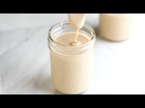 Easy Homemade Tahini Recipe - How to Make Tahini by Inspired Taste