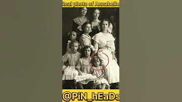 Real Life Annabelle Horror Shorts Shortvideo Ytshorts Horrorstories Annabelle PiN HEaDs Gost 