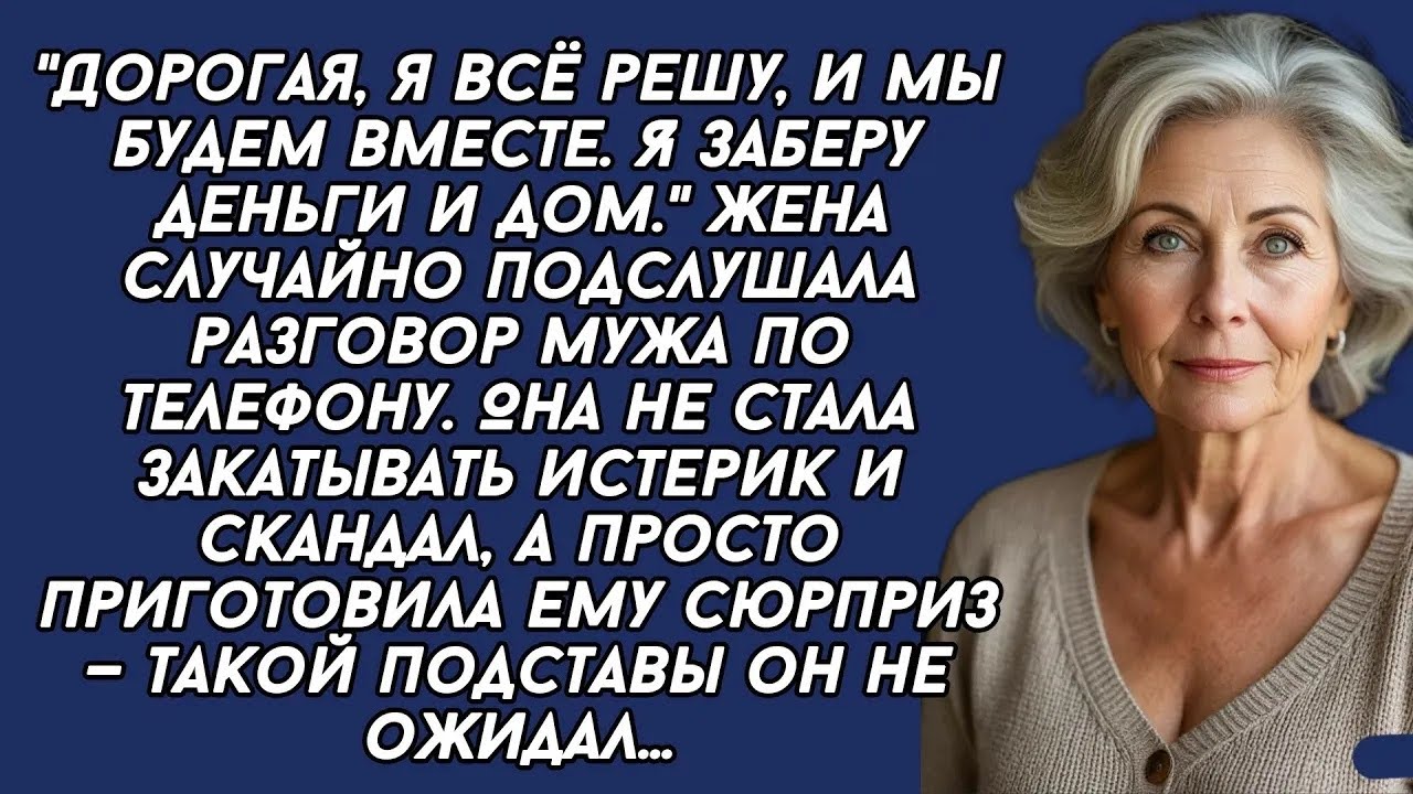 Муж хотел сбежать к любовнице, оставив жену  с нисчем, но что то пошло не так
