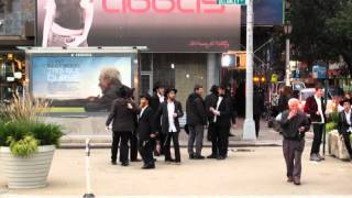 Celebrating Simchat Torah on the Lower East Side
