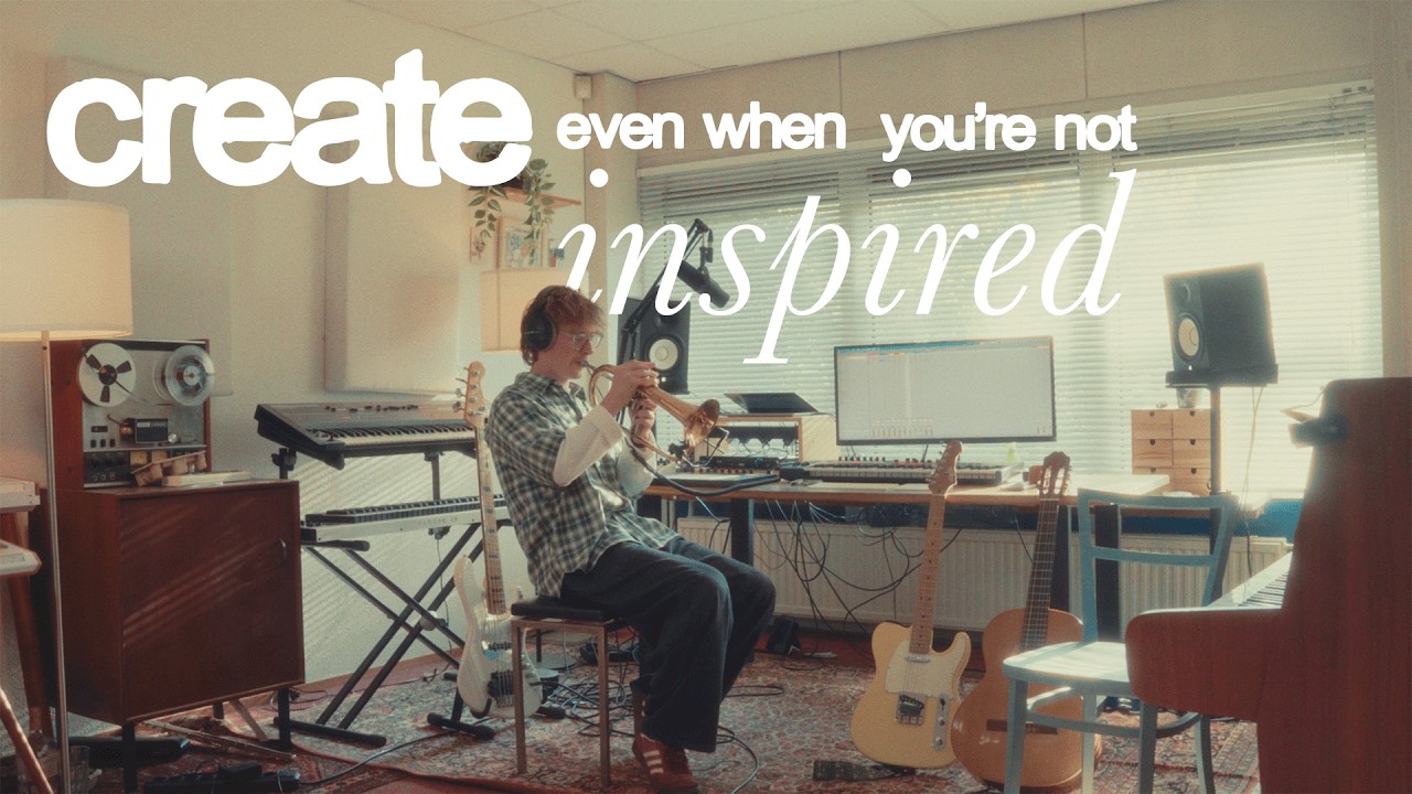 Create, even when you’re uninspired