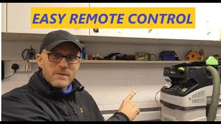 make your dust extractor remote controlled for £10.