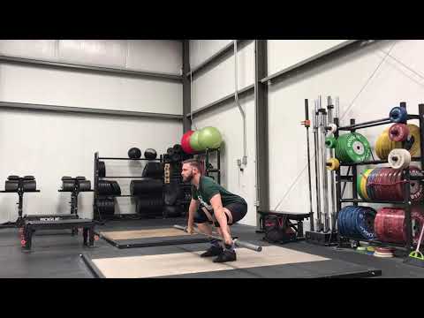 Segmented Snatch High Pull (Shin, Knee, Hip)