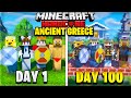 We Survived 100 Days in Minecraft in Ancient Greece