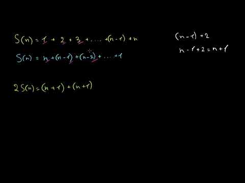 სასრული არითმეტიკული პროგრესიის ფორმულის დამტკიცება