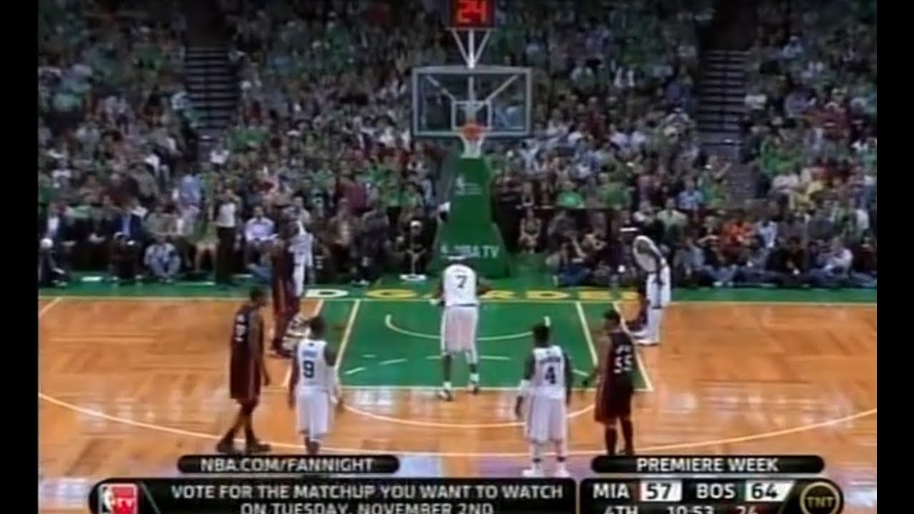 NBA 2010 Miami Vs Boston Pt 2 YouTube