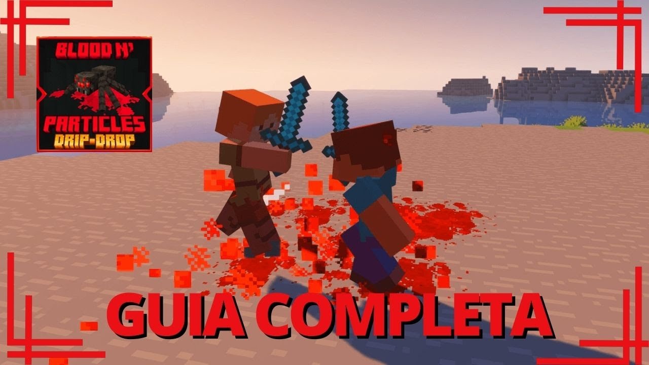 ¡Minecraft Sangriento! 💀 Blood N’ Particles Mod con EFECTOS ÉPICOS ...