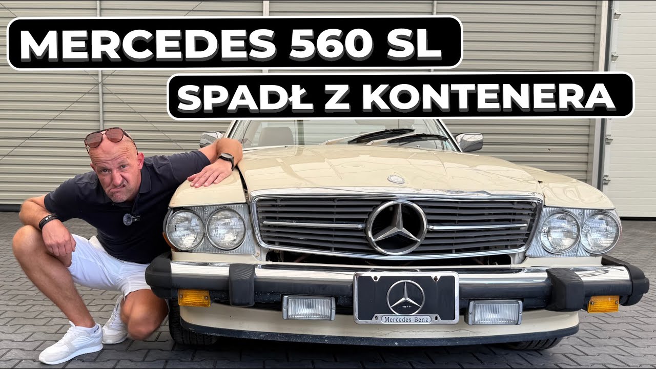 Mercedes 560 SL (R107) od pierwszego właściciela. Miał być kolekcjonerski, ale wyszło jak zwykle...