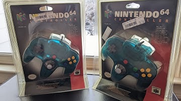 SEALED Ice Blue N64 Controllers Found for Cheap! (Live Video Game Hunting)