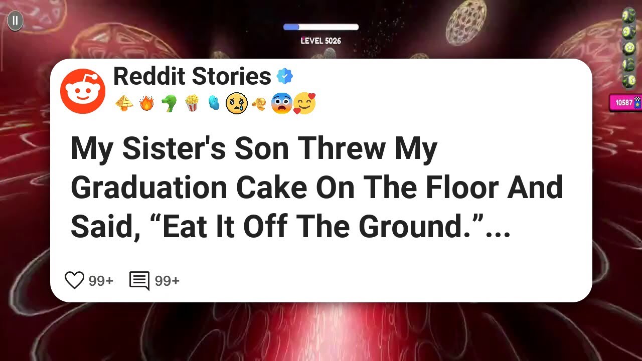 My Sister’s Son Threw My Graduation Cake On The Floor And Said, “Eat It Off The Ground.” #reddit 