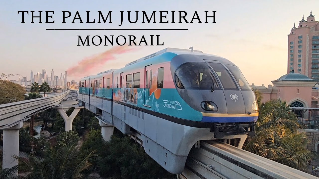 The Palm Monorail Complete Route Of Palm Jumeirah Dubai UAE travel the-palm-monorail-complete-route-of-palm-jumeirah-dubai-uae-travel