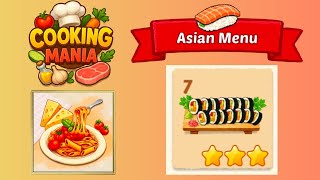 Cooking mania Asian menu level 7 solution walkthrough  screenshot 4