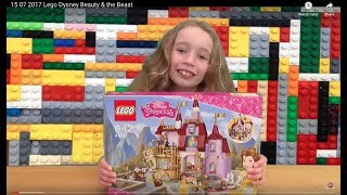 Lego Disney Princess Belle’s Enchanted Castle Unboxing and Play