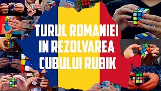 Turul României în rezolvarea cubului Rubik