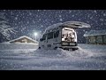 誰もいない雪山で孤独を楽しむ|静けさに包まれたリアル車中泊の旅