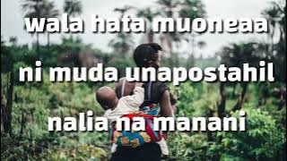 Mwanahawa Ally - Nimekinai Umaskini Wangu ( Taarab  Lyrics Video)