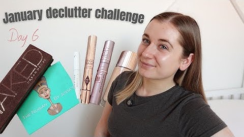 Makeup declutter - January 