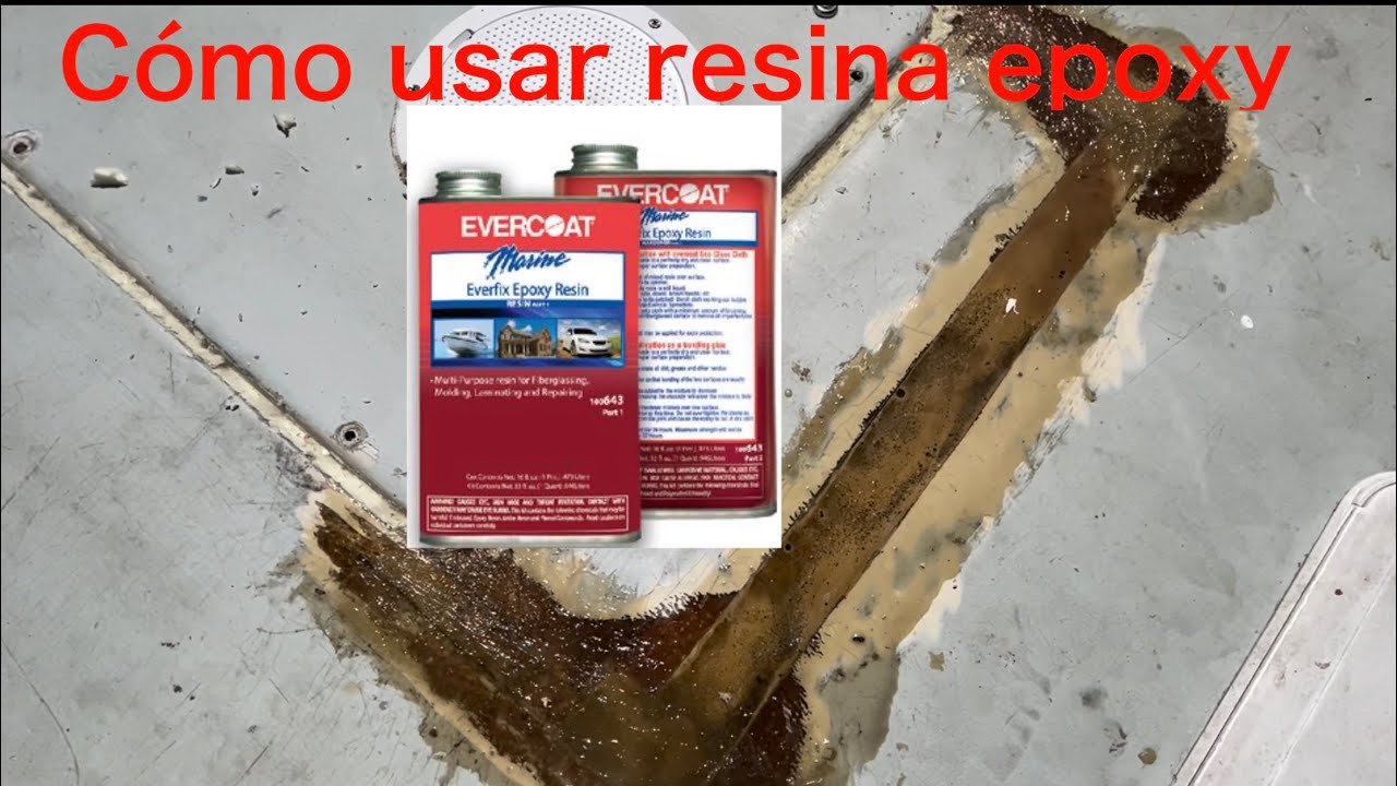 como reparar barco con resina epoxy 