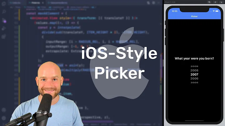 iOS-Style Picker with React Native