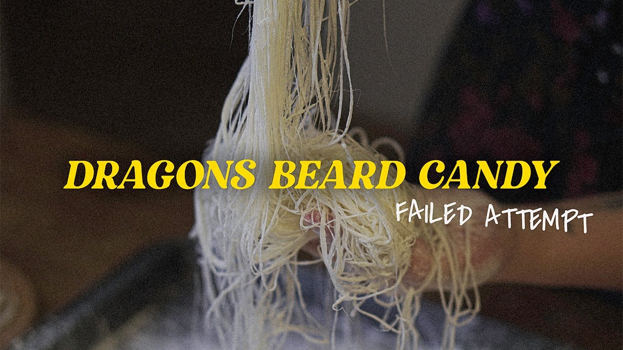 How to make DRAGONS BEARD CANDY!...(fail) YouTube