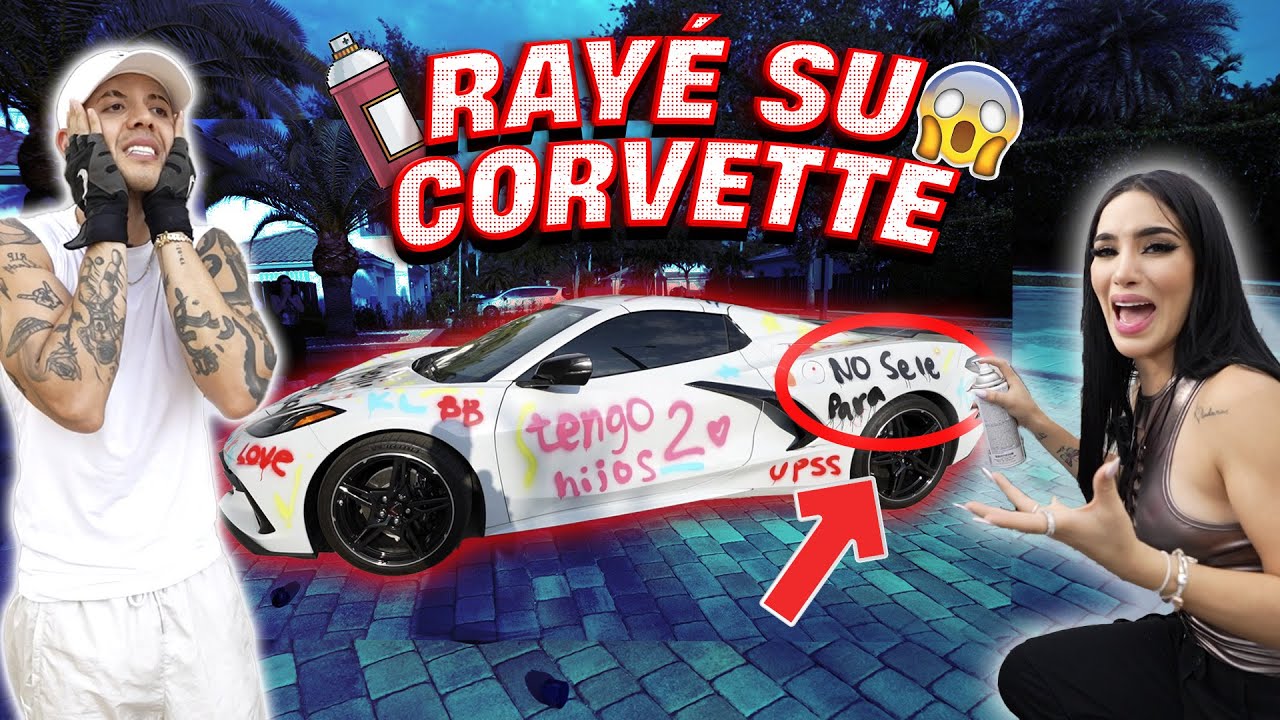 Я ПОКРАСИЛА СПОРТИВНУЮ МАШИНУ МУЖА (JD PANTOJA) 🤯 Кимберли Лоайза