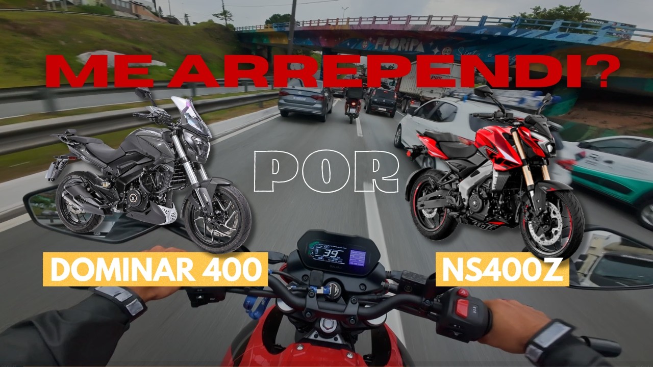 Valeu a pena trocar a Dominar 400 pela NS400Z? A verdade depois de 3.000 km