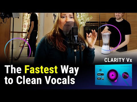 How to Clean Vocals FAST with No Artifacts: Waves Clarity Vx