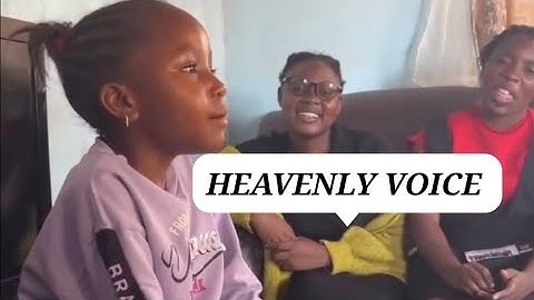 Thumbnail of “Little Girl Sings ‘Ndikhokhele Bawo’ – You Won’t Believe Her Voice!”