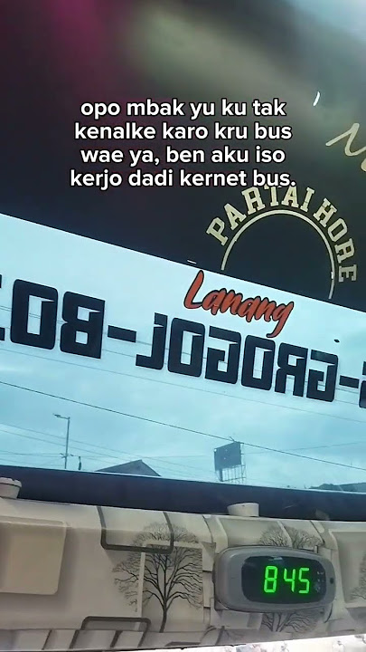 STORY WA QUOTES BUS || DJ CLBK Cinta lama bersemi kembali X Wut wut wut || LAJU PRIMA LP131