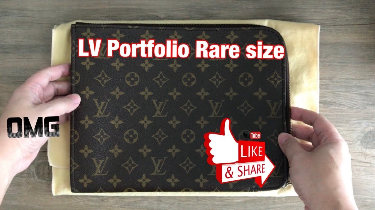 Louis Vuitton Monogram Poche Documents Portfolio Case