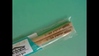 【名入れ箸・ノベルティ箸】サンプル提供中！