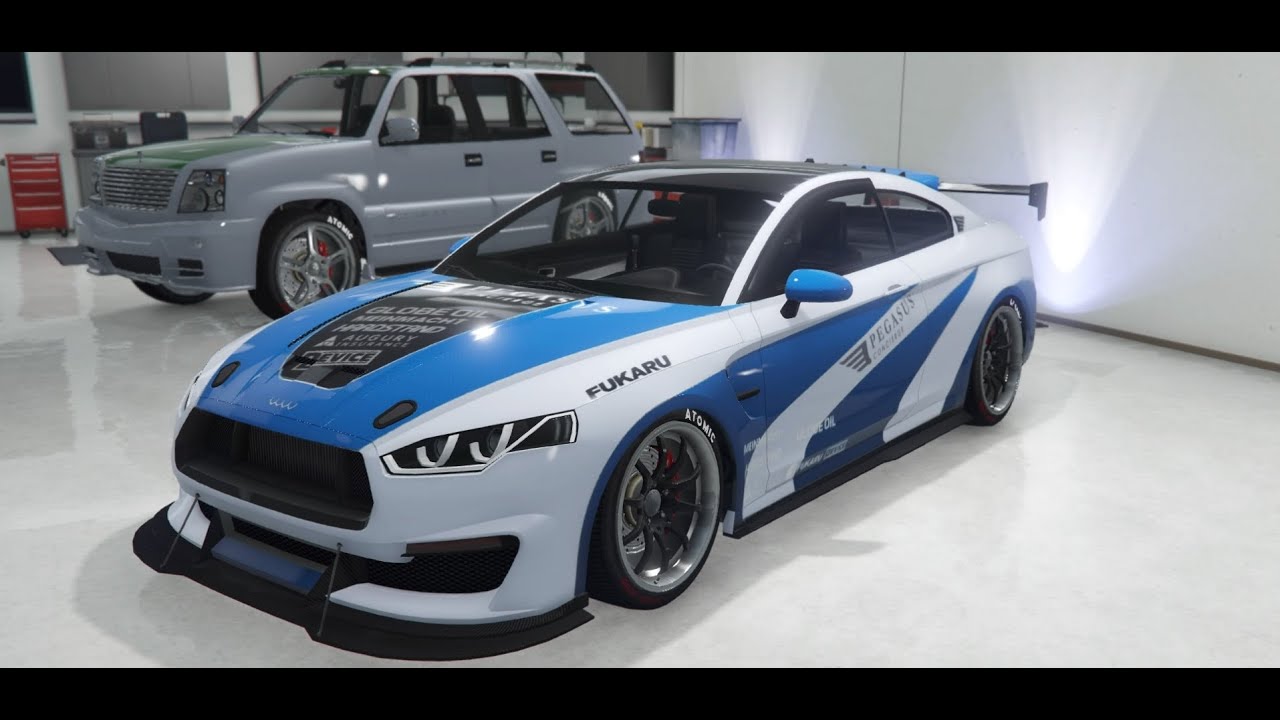 Grand Theft Auto Online Max Tuned Obey 8F Drafter Race (PS4) YouTube