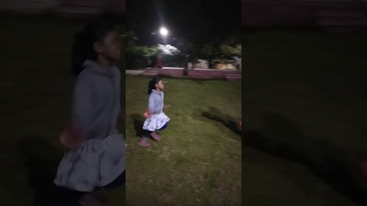 lohi playing at park with dad