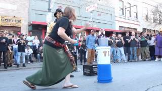 All D Man Dances To Condom Style