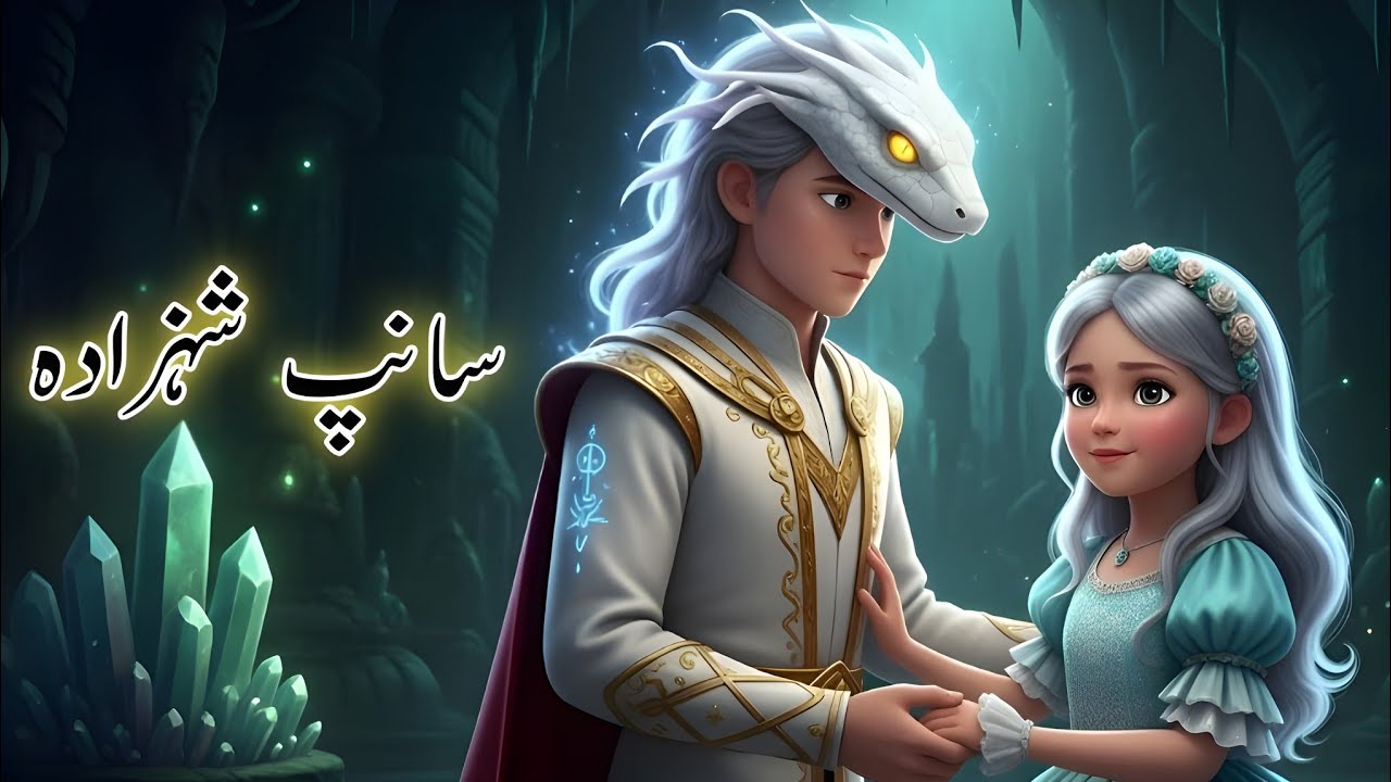 Приемная дочь и белая змея | Истории на урду | Сказки на хинди | Галактические сказки