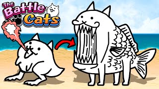 The Battle Cats #3 - แมวประหลาดปลาพิลึก!! [ เกมส์มือถือ ]