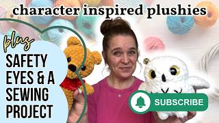 Crochet Plushie Fails, Resin Safety Eyes, a Puppy Project & a HUGE YouTube Shopping Announcement!