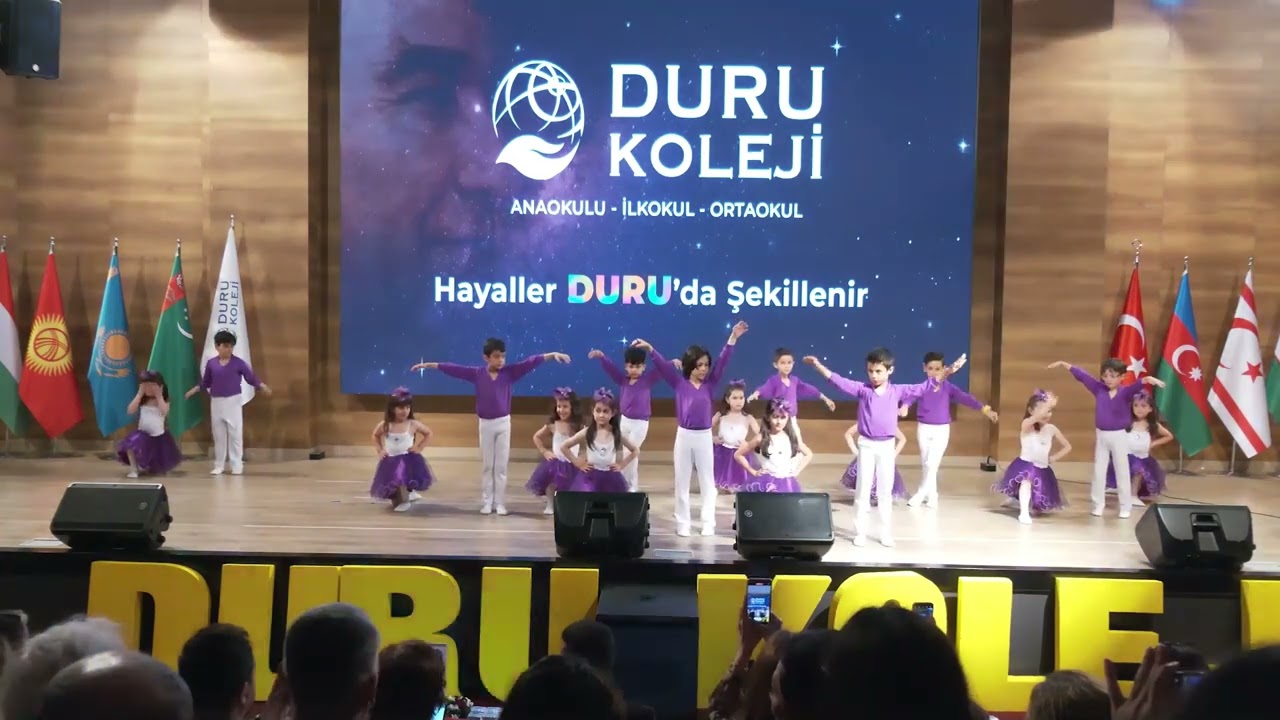 DURU KOLEJİ 1A SINIFI YIL SONU GÖSTERİSİ POTPORİ DAMAT HALAYI - OYUN HAVASI - ZEYBEK