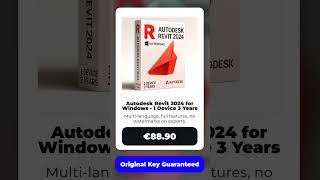 Autodesk Revit 2024 Windows 3 Years – Only €88.90