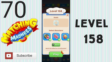 Matching Madness: Match 3 Puzzle games. Level 158 #tinytacticsgames