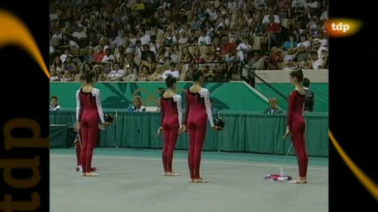 España - 3 pelotas y 2 cintas - Final JJ.OO. Atlanta 1996