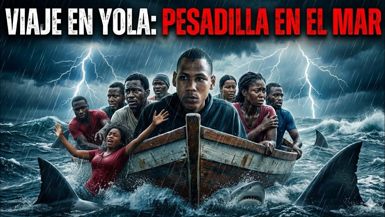 TIRARON A UNA MUJER AL MAR! La Tragedia Oculta del Viaje en Yola a Puerto Rico