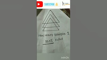 Counting Triangles 🤗 #reasoning #countingfigures #ssc #cgl #chsl #upsc #iqtest #motivation