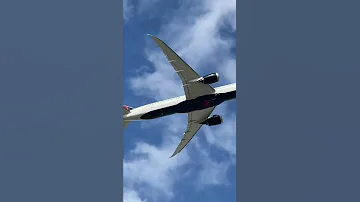 Air Canada Boeing 787-9 Dreamliner (AC855) Takeoff from London Heathrow 09R #shorts