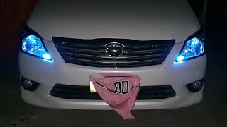 HOW TO INSTALL ICE BLUE T10 LED PARK LIGHT BULB ON TOYOTA INNOVA || SUPER BRIGHT T10 LED BULB